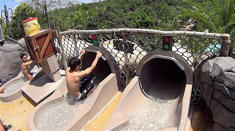 Humunga Kowabunga Water Slide at Disney's Typhoon Lagoon - YouTube