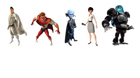 Download Megamind Characters Posing Wallpaper | Wallpapers.com