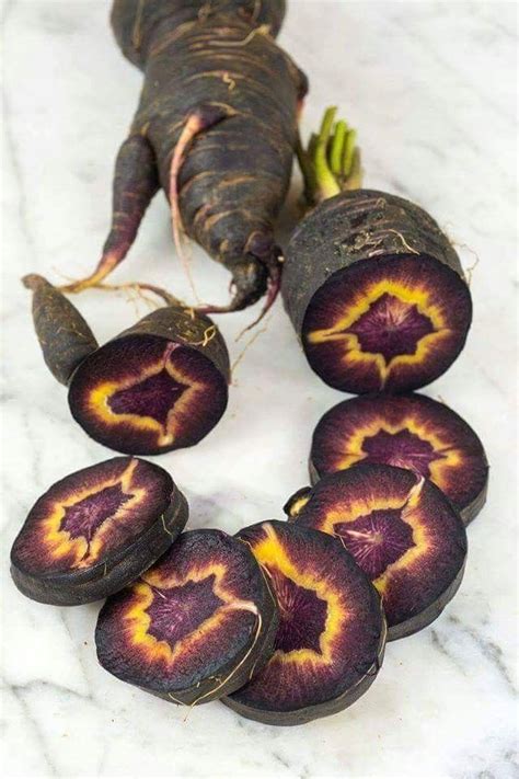 Heirloom Turkish Black Carrot - Daucus carota. | Edible garden, Food ...