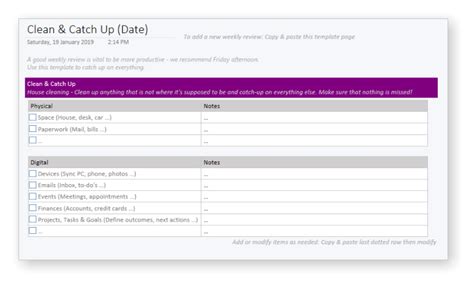 Download Free OneNote Templates | One note microsoft, Getting things ...