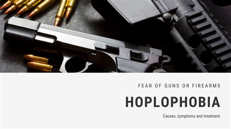 Fear of Guns or Firearms Phobia - Hoplophobia | FEAROF