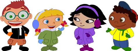 Little Einsteins in their new winter clothes by SamMovieProductions on DeviantArt