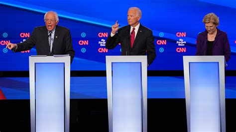 Bernie Sanders, Joe Biden and Elizabeth Warren Discuss Age at Debate ...