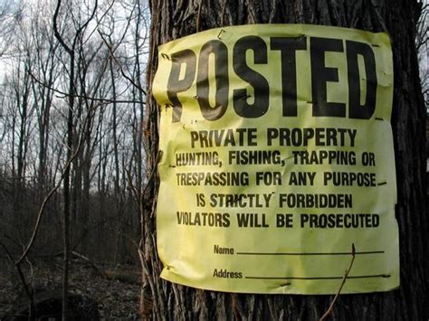 No Hunting Signs Protect Everyone - Safety Sign Information - The Sign ...