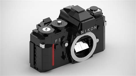 Chip In Your Support For This Beautiful LEGO Nikon F3 Film SLR Camera On LEGO Ideas