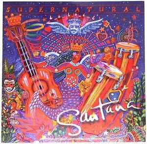 Sticker Santana Supernatural Album Cover Art Latin Rock Band Music Decal | eBay