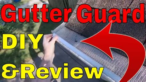 How To Install Gutter Guards And Testing Them To See If They Work - YouTube