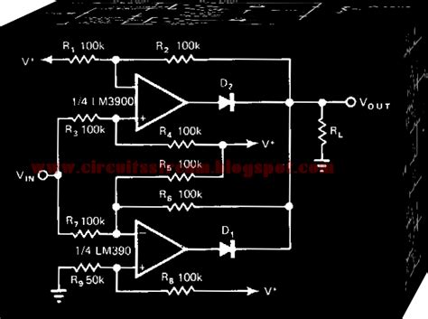 Simple Non Inverting Amplifier Circuit Diagram | Electronic Circuit ...