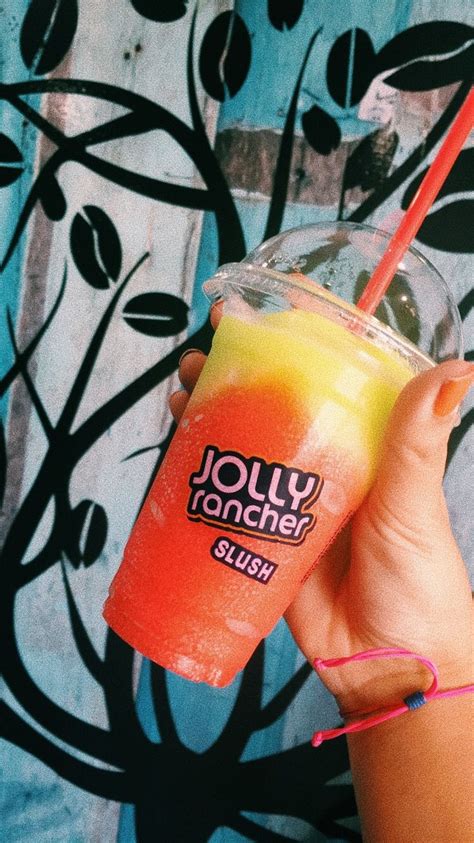 jolly rancher slush🤤 | Jolly rancher soda, Fruity drinks, Yummy drinks