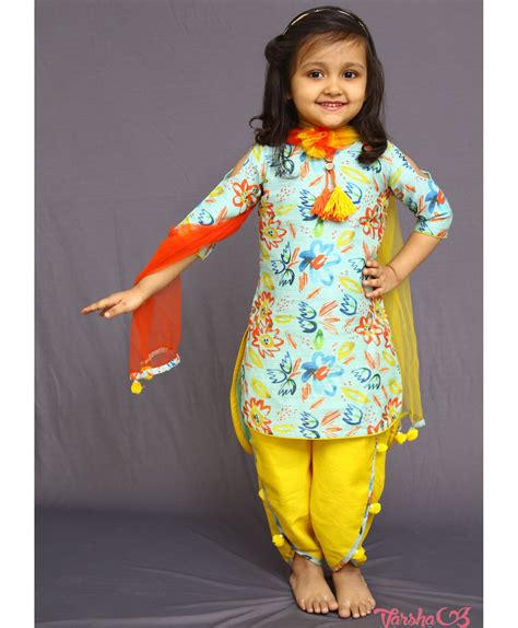 Punjabi Dress for Kids- 30 Best Punjabi Outfits for Children