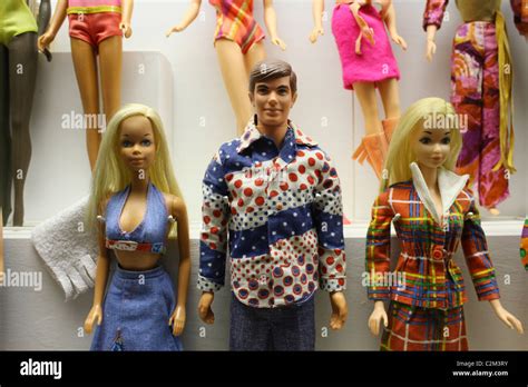 Kenneth Sean Carson, popularly know by his nickname Ken,displayed with Barbie set doll at the ...