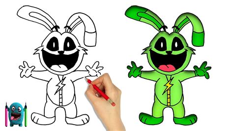 Hoppy Hopscotch Çizimi How to Draw Poppy Playtime-Smiling Critters ...