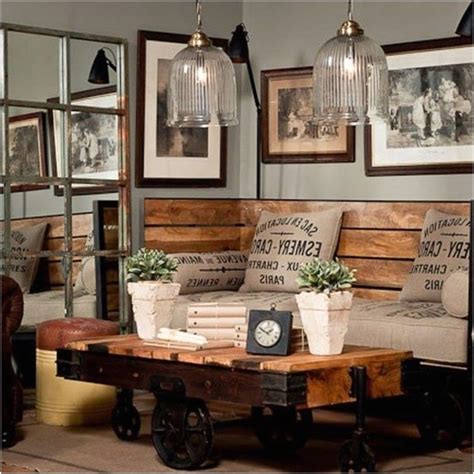 43 Wonderful Industrial Rustic Living Room Decoration Ideas You Have ...