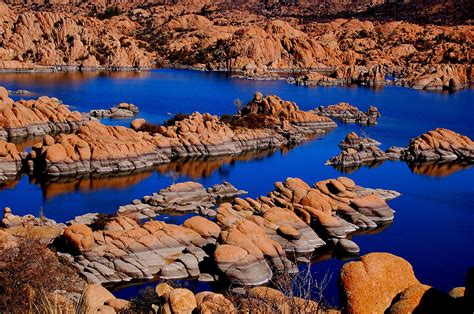 Watson Lake Prescott Arizona Photograph by Douglas Basmajian