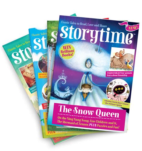 Storytime-kids-magazine-subscriptions.-Issue-stack-with-Snow-Queen ...