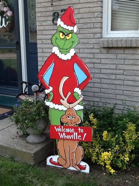 16 best The grinch Christmas yard art images on Pinterest | Christmas ...