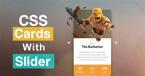 Responsive Card Slider With Animation Using Html CSS & Javascript.