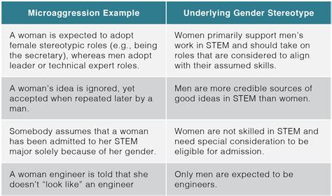 Gender-Based Microaggressions in STEM Settings