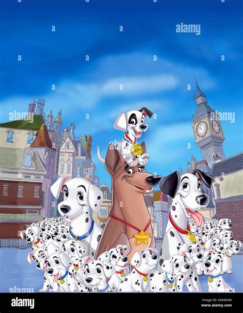 THUNDERBOLT,PATCH,PUPPIES, 101 DALMATIANS II: PATCH'S LONDON ADVENTURE, 2003 Stock Photo - Alamy