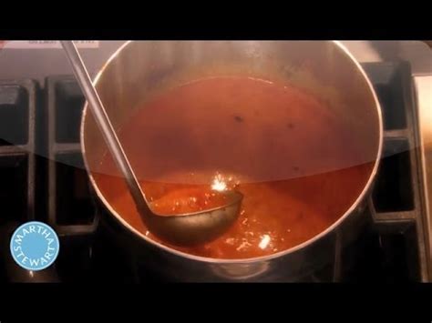 Roasted Tomato Soup Recipe - Martha Stewart - YouTube