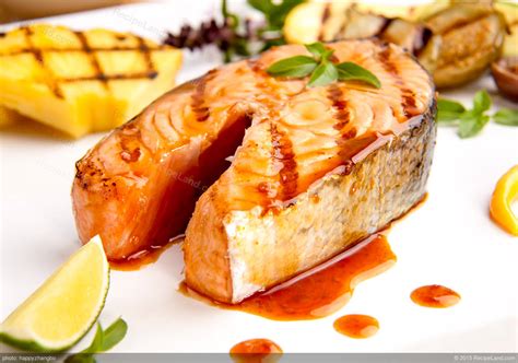 Grilled Whole Salmon Fillet Recipe