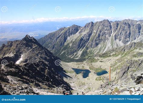 Zabie Pleso Lake Near Rysy Peak, High Tatras Stock Image - Image of mengusovskafrac12, pleso ...