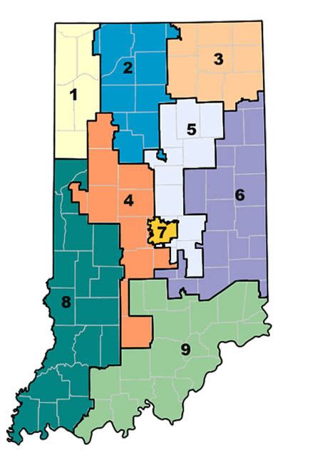 Indiana House District Map - Get Latest Map Update