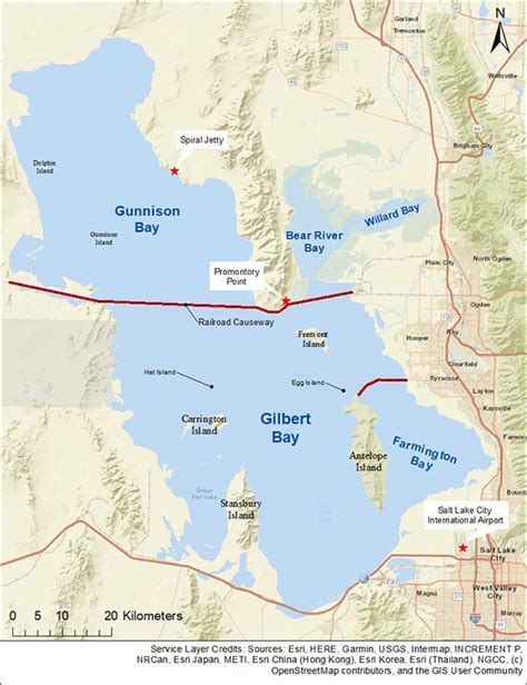 Great Salt Lake Map - Vikky Jerrilyn