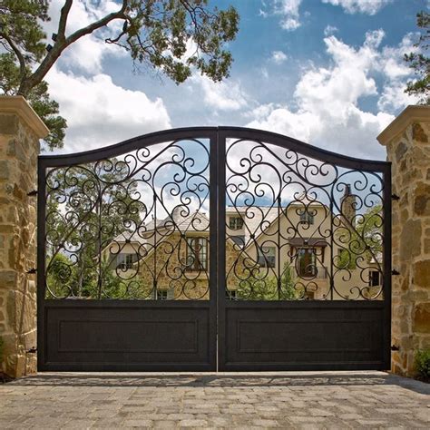 Wrought Iron Sliding Gate Designs For Homes - Buy Sliding Gate Designs For Homes,Main Gate ...