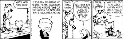 Friday Funny: Calvin and Hobbes - School Picture Day