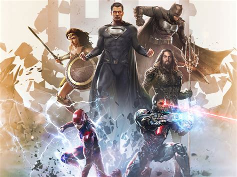 1400x1050 Resolution Fan Poster of Zack Snyder's Justice League ...