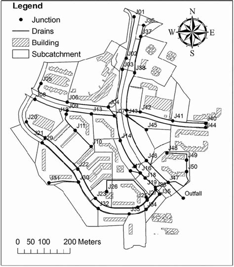 | Map of land use and the drainage system for the study site. | Download Scientific Diagram