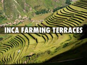 INCA farming terraces by motto.luke