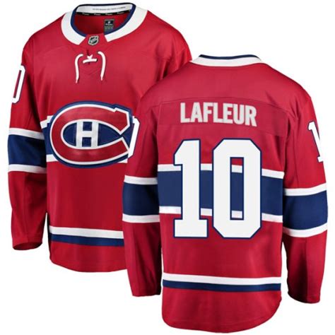 Guy Lafleur Men's Fanatics Branded Montreal Canadiens Breakaway Red ...