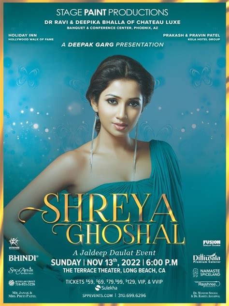 20 Years Of Shreya Ghoshal Live In Concert Los Angeles