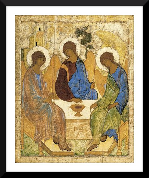 Andrei Rublev Trinity Andrei Rublev Prints Old Paintings | Etsy