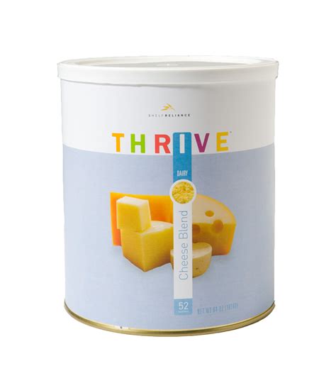 Cheese Blend Powder for Long-Term Food Storage: excellent cheddar flavor | Thrive recipes ...