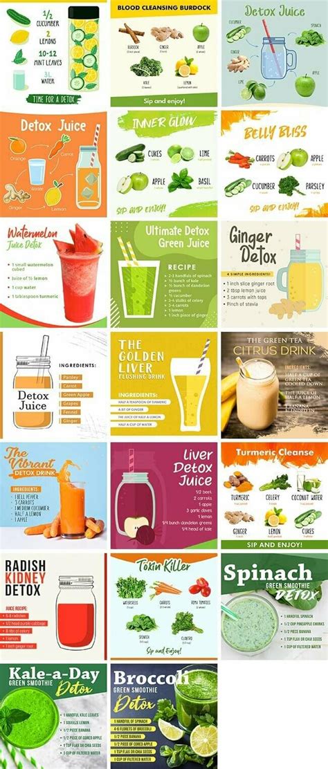 Detox Juice Recipes Bundle - Healthinomics