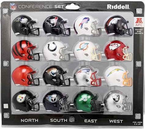 Amazon.com: 32 mini nfl helmets