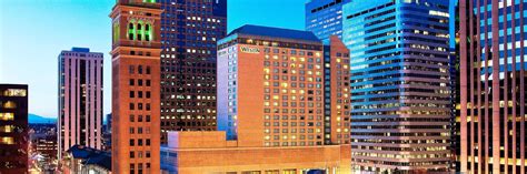 Downtown Hotel in Denver, Colorado | The Westin Denver Downtown