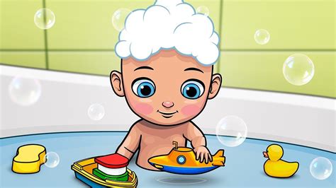 Bath Song - Splish Splash | Kidz Area Nursery Rhymes - YouTube