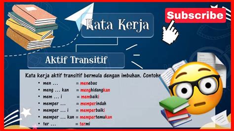 Kata Kerja Aktif Transitif Tahun Kata Kerja Aktif Transitif Bahasa | Sexiz Pix