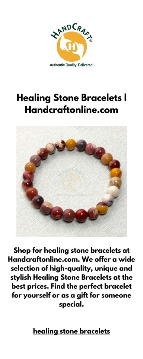 Healing Stone Bracelets | Handcraftonline.com - handcraft - Medium