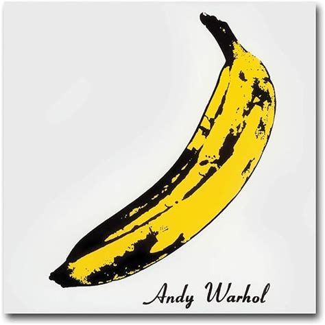 Andy Warhol Banana Large Canvas Art Print. Retro Fruit Pop Art Classic Gift by Pop Art Products ...