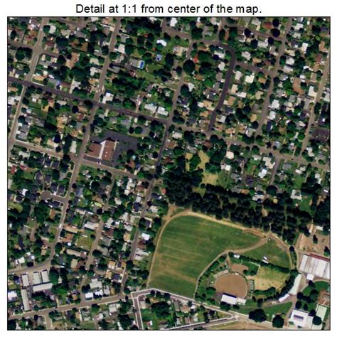 Aerial Photography Map of Canby, OR Oregon