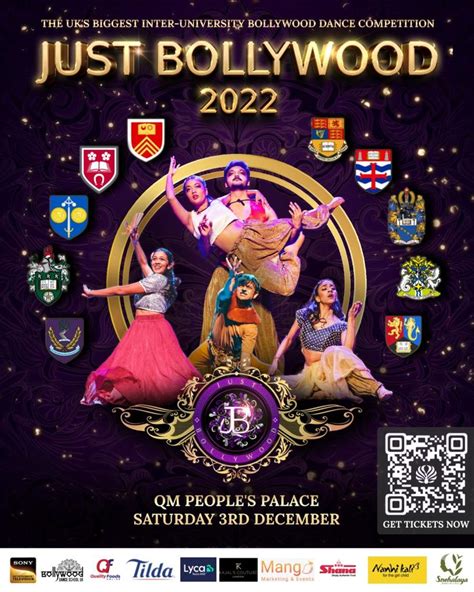 Just Bollywood 2022 tickets on Saturday 3 Dec | Imperial College Indian ...