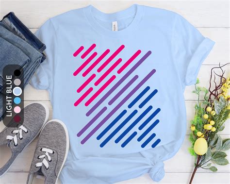 Bisexual Flag Shirt Bisexual Pride Simple Bisexual Bisexual - Etsy