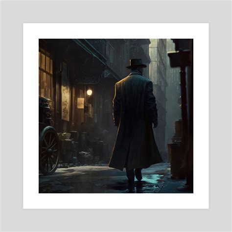 Noir Detective, an art print by Nathan Chen - INPRNT