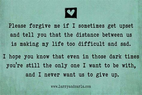 Sometimes it's just difficult to stay positive when you love someone ...