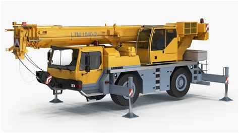 3D liebherr mobile crane ltm model - TurboSquid 1322823